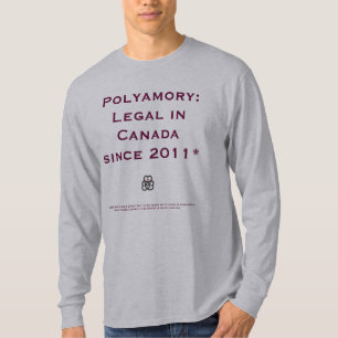 T-shirt Polyamory : Juridique au Canada (ou est il… ?)