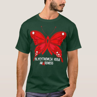 T-SHIRT POLYCYTHEMIA VERA AWARENESS BUTTERFLY