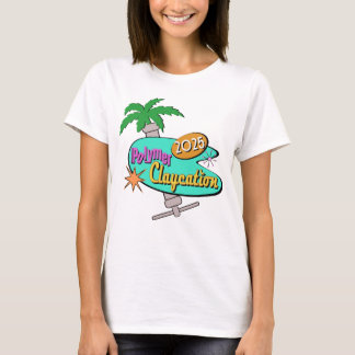 T-shirt Polymer Claycation 2025 femmes coupées tee - shirt