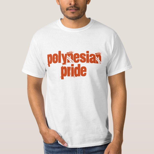 T-shirt polynésien de fierté (Devant)
