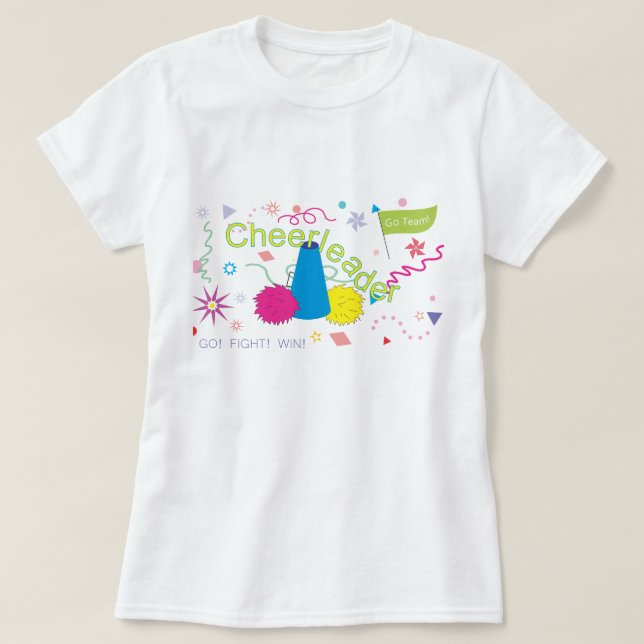 T-shirt pom-pom girl (Design devant)