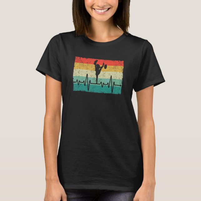 T-shirt Pom-pom girl Cheerleader pulse (Devant)
