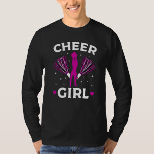 T-shirt Pom-Pom Girl Cheerleading Fille de Cheer