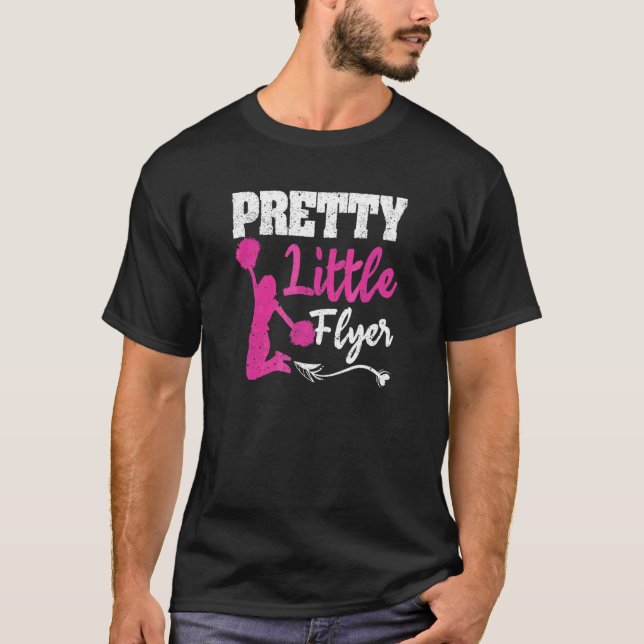 T-shirt Pom-pom girl Cheerled Team Pretty Little (Devant)