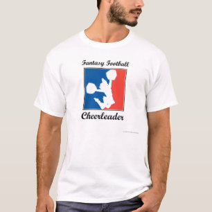 T-shirt Pom-pom girl du football d'imaginaire