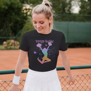 T-shirt Pom-pom girl Gradient High School ou College Event
