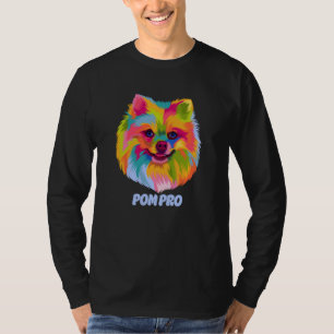 T-shirt Pom Pro Poméranien Humour Pom Pom Animal Jeu de mo