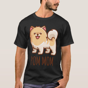 T-shirt Pomeranian Dog Lover Pom Mom Puppy
