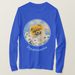 T-shirt Poméranie dans la peinture de Chiens - Art origin