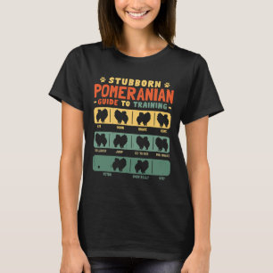 T-shirt Poméranie Funny Guide De Formation