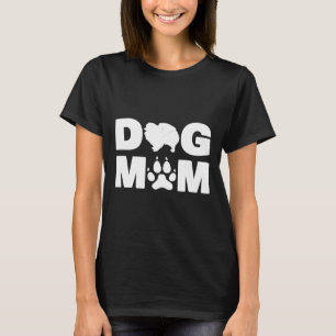 T-shirt Poméranien pour la mère de chien