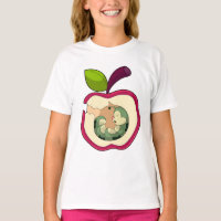 Pomme à bec à chenille