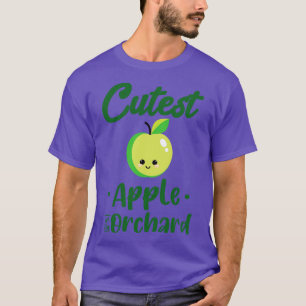 T-shirt Pomme Cutest Dans Le Conception Des Fruits De Verg