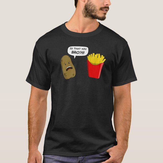 T-shirt Pomme de terre (Devant)