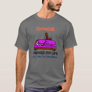 T-shirt Pomme de terre au canapé