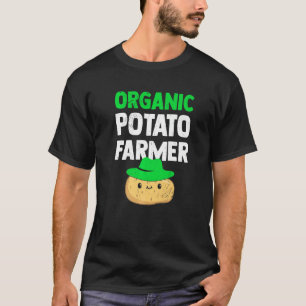 T-shirt Pomme de terre biologique Amateurs de l'agricultur