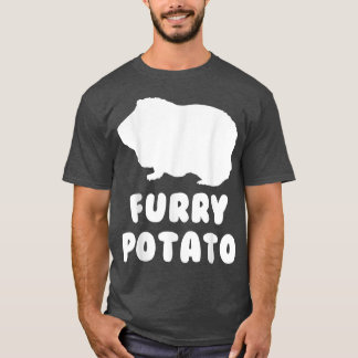 T-shirt Pomme de terre fourrure Guinée Cochon Drôle Citati