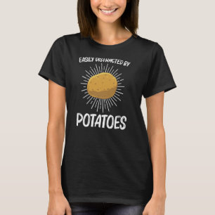T-shirt Pomme De Terre Pour Hommes Femmes Cute Potato Tate