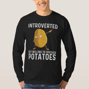 T-shirt Pomme De Terre Pour Hommes Femmes Plante De Récolt