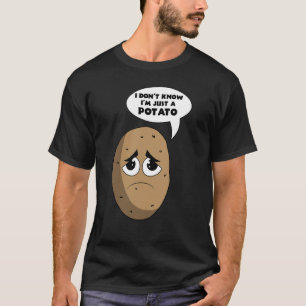 T-shirt Pomme de terre Racine Légume Végétalien Végétarien