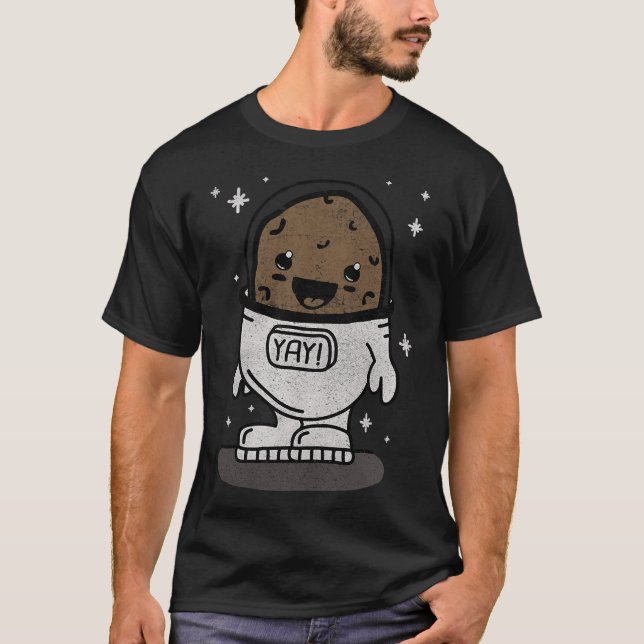 T-shirt Pomme de terre spatiale Ermahgerd (Devant)
