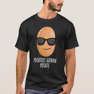 T-shirt Pomme de terre Va Pomme de terre Légume Racine Vég