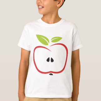 T-shirt Pomme Fruit rouge sain