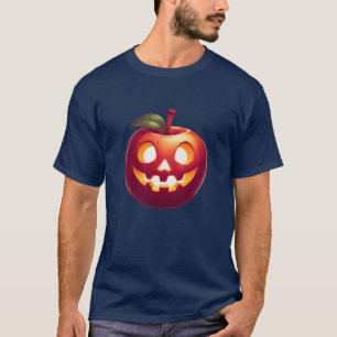 T-shirt Pomme Jack O'Lantern