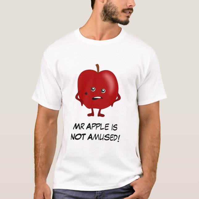 T-shirt Pomme : Mauvais Gang de fruits avec Slogan personn (Devant)