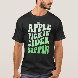T-shirt Pomme Picker Cidre Sippin Pomme verte cueillir Har