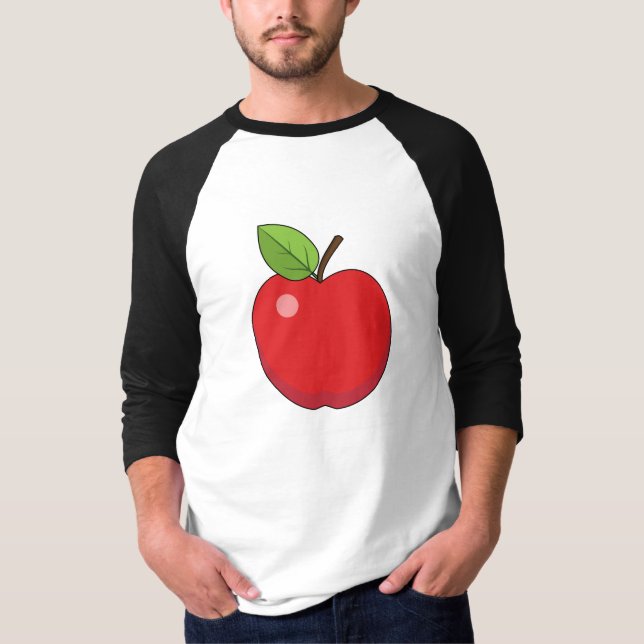 T-shirt Pomme rouge (Devant)