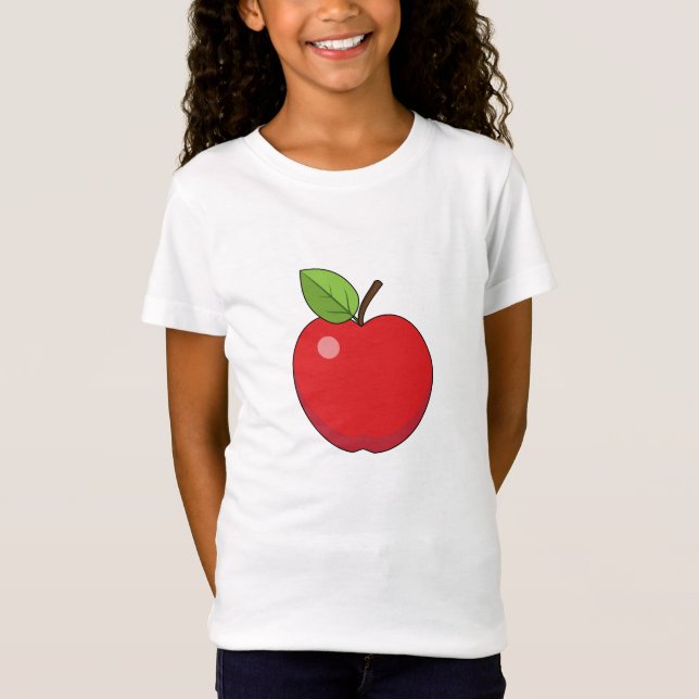 T-Shirt Pomme rouge (Devant)