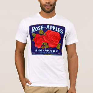 T-shirt Pommes de marque Rose