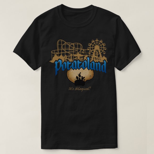 T-shirt Pommes de terre (Design devant)