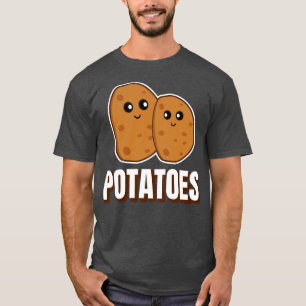 T-shirt Pommes de terre mignonnes