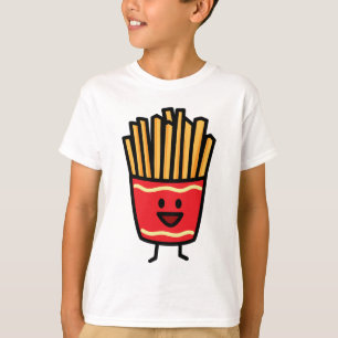 T-shirt Pommes frites heureuses
