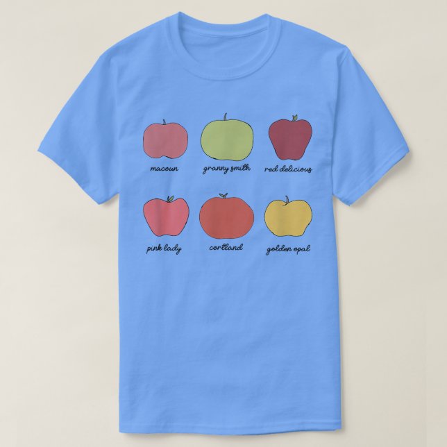 T-shirt Pommes Végétarien Végétarien Plante Plus d'infos (Design devant)