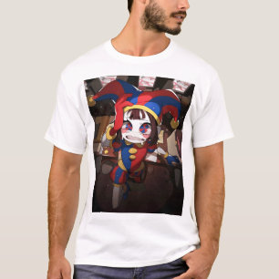 T-shirt Pomni (The Amazing Digital Circus) - Officier Anxi