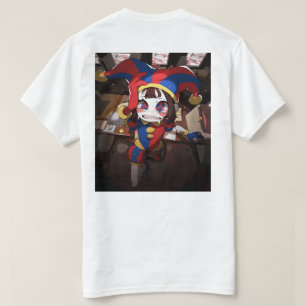 T-shirt Pomni (The Amazing Digital Circus) - Officier Anxi
