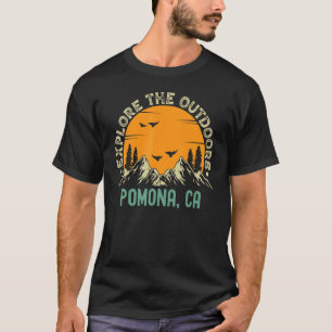 T-shirt Pomona California Explorez Les Extérieurs