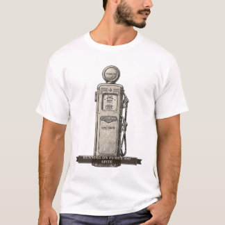 T-shirt Pompe à essence drôle "Fonctionne au ralenti et à
