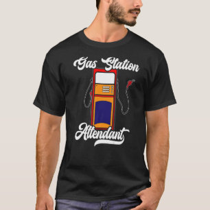 T-shirt Pompe à gaz Pompe à essence Prémi à carburant