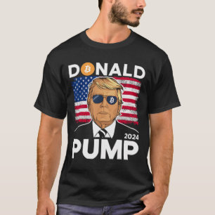 T-shirt Pompe Bitcoin drôle Trump 2024 Crypto