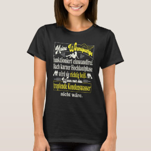 T-shirt Pompe Chauffante pour hommes Loi de chauffage Nouv