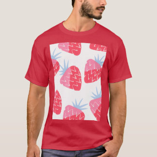 T-shirt Pompe d'été naturelle de fraise