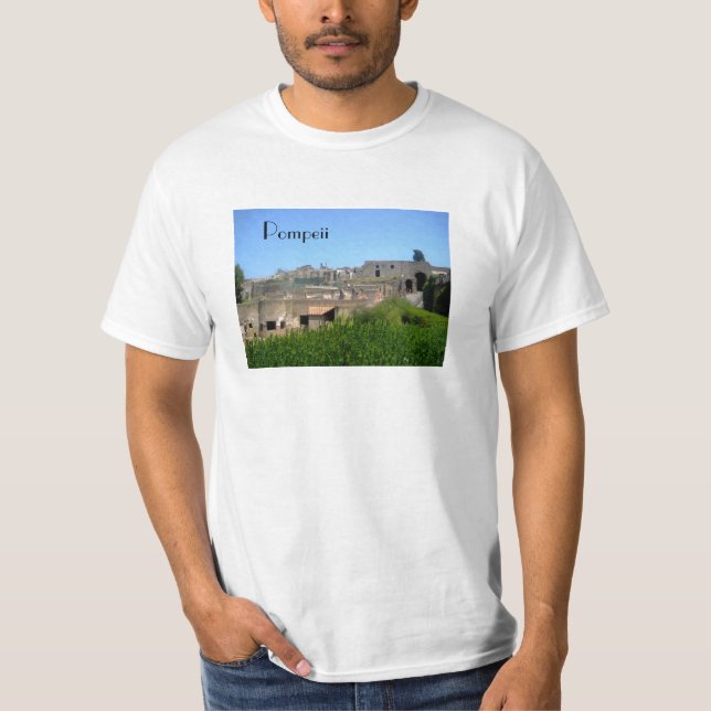 T-shirt Pompeii Italie (Devant)