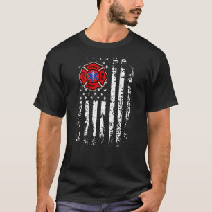 T-shirt Pompier EMT Pompier EMS Équipement de pompier Dra
