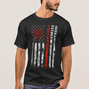 T-shirt Pompier Mari Père pompier Fête des pères