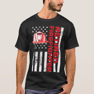 T-shirt Pompier Pompier Pompier Retraité Pompier Fireman R