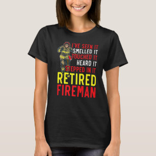 T-shirt Pompier pompier retraité pompier retraités